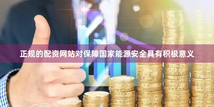 正规的配资网站对保障国家能源安全具有积极意义