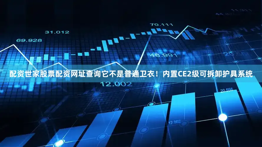 配资世家股票配资网址查询它不是普通卫衣！内置CE2级可拆卸护具系统
